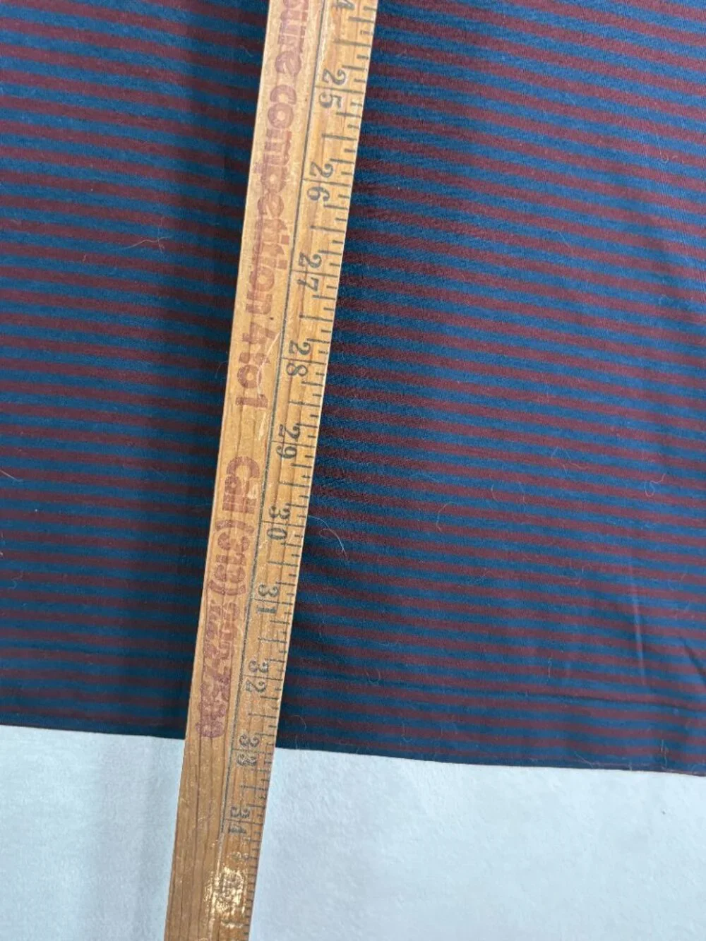 NWT Polo Ralph Lauren Polo Short Sleeve Pinstripe Red Blue 3XLT